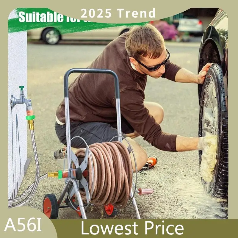Short Garden Hose, Metal Leakproof Leader Hose, 304 Stainless Steel Flexible Hose For Outdoor Garden Watering Durable 5Ft
Short Garden Hose, Metal Leakproof Leader Hose, 304 Stainless Steel Flexible Hose For Outdoor Garden Watering Durable 5Ft