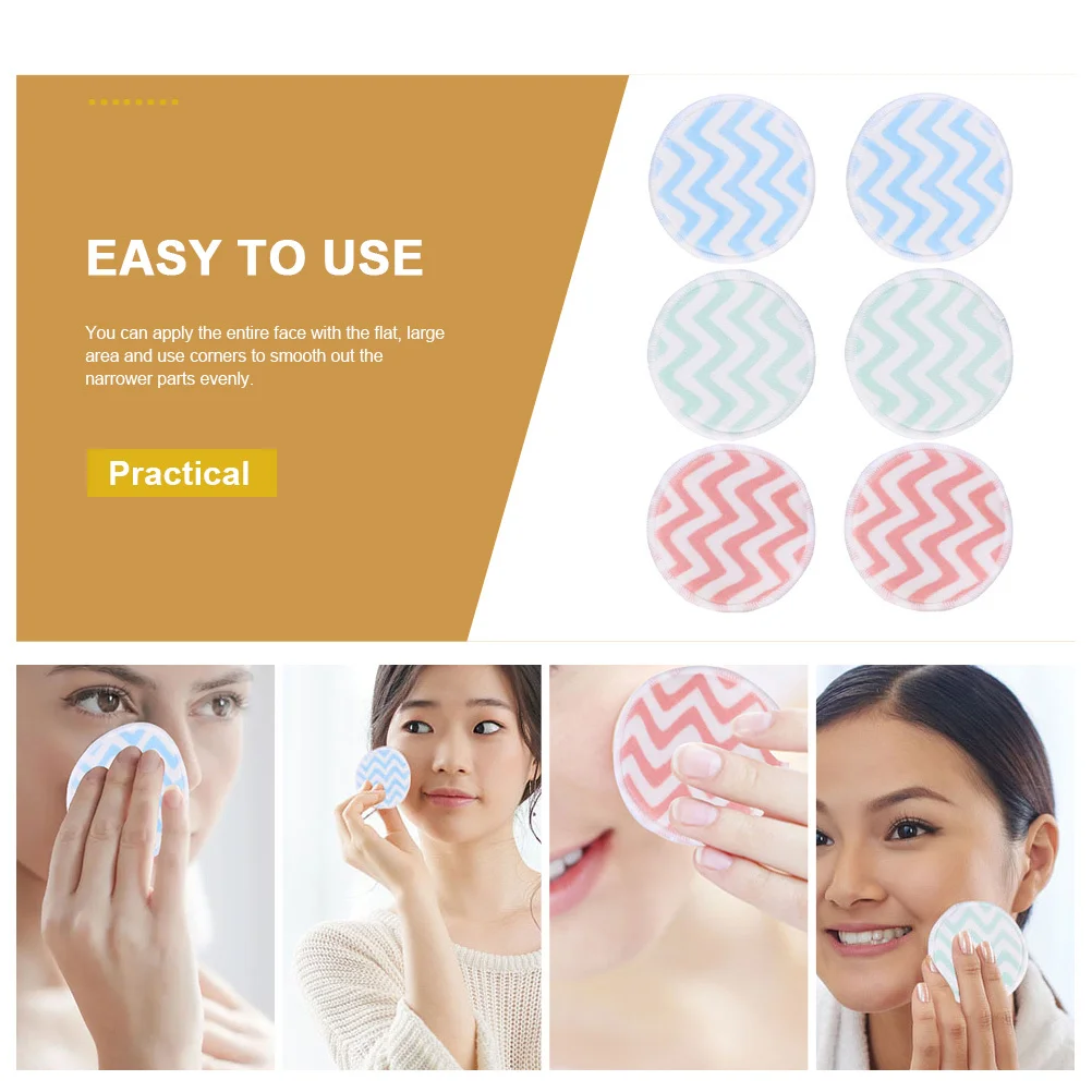 6pcs Round Pads For Face Washing Woman Face Cleaning Puff Accessories Soft Skin Cleaning Tools Small Puff
6pcs Round Pads For Face Washing Woman Face Cleaning Puff Accessories Soft Skin Cleaning Tools Small Puff