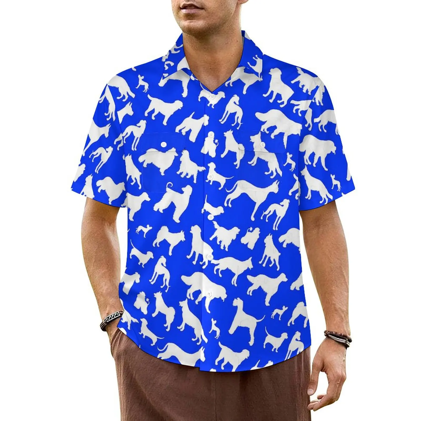 Hawaiian Shirt Beach Cute Dog Print Blouses Animal Novelty Casual Shirts Mens Short Sleeve Harajuku Oversized Clothing
Hawaiian Shirt Beach Cute Dog Print Blouses Animal Novelty Casual Shirts Mens Short Sleeve Harajuku Oversized Clothing