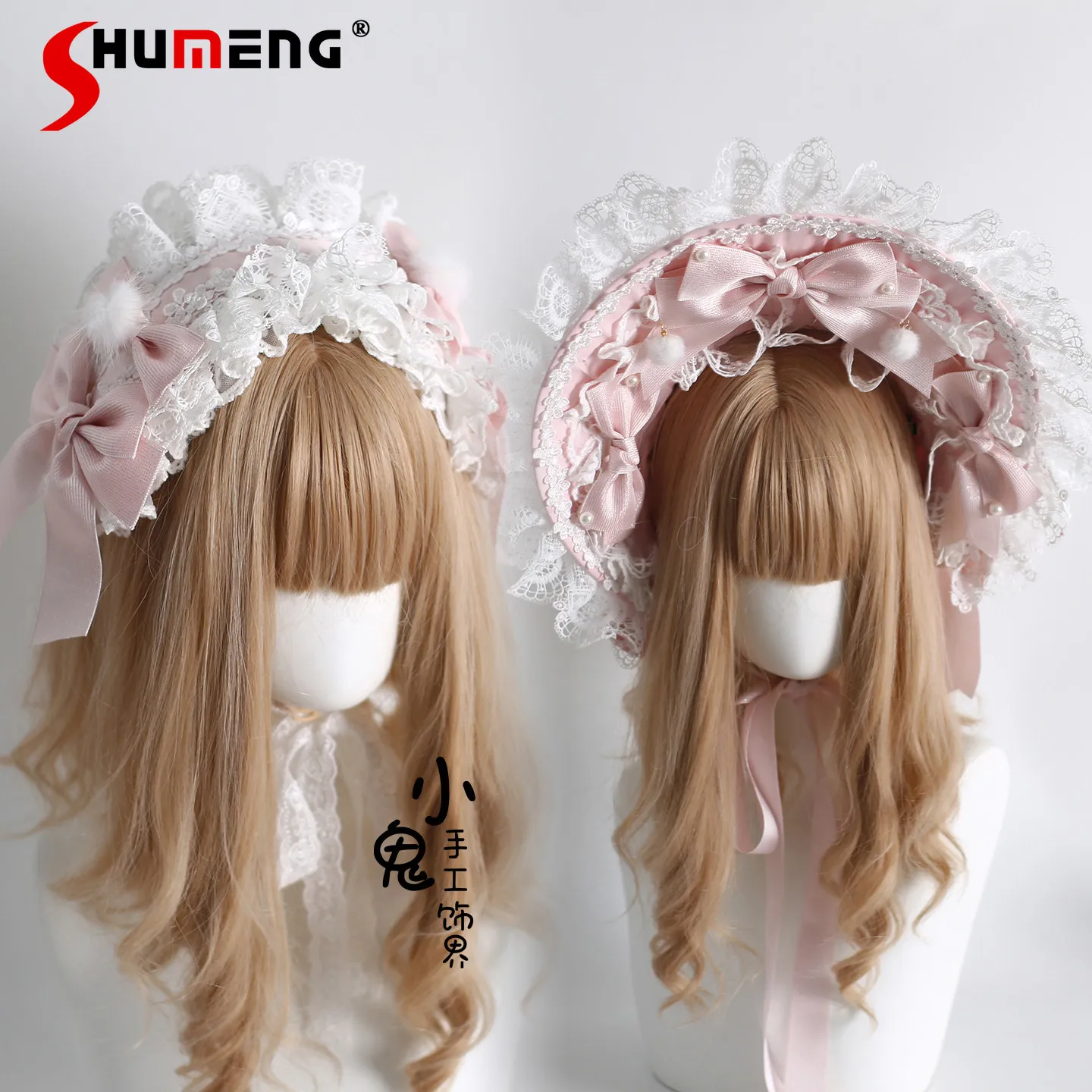 Original Elegant Sweet Princess Lolita Hair Accessories Lace Stitching 3D Bow Versatile Kawaii Lolita Headbands Women Headwears
Original Elegant Sweet Princess Lolita Hair Accessories Lace Stitching 3D Bow Versatile Kawaii Lolita Headbands Women Headwears