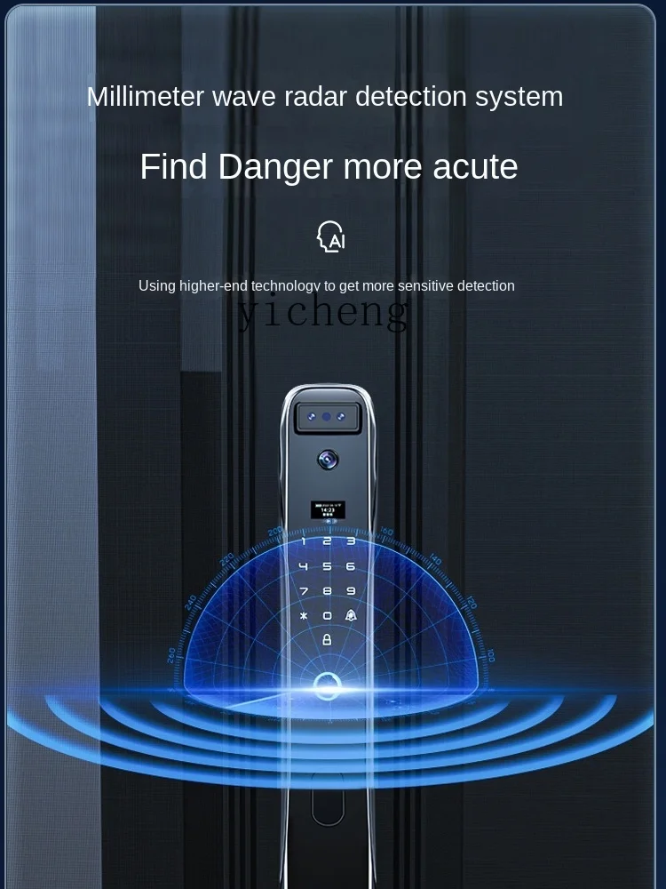 cc29 Automatic Fingerprint Lock Household Anti-Theft Digital Door Viewer Visual Intelligent Door Lock Face Recognition
cc29 Automatic Fingerprint Lock Household Anti-Theft Digital Door Viewer Visual Intelligent Door Lock Face Recognition