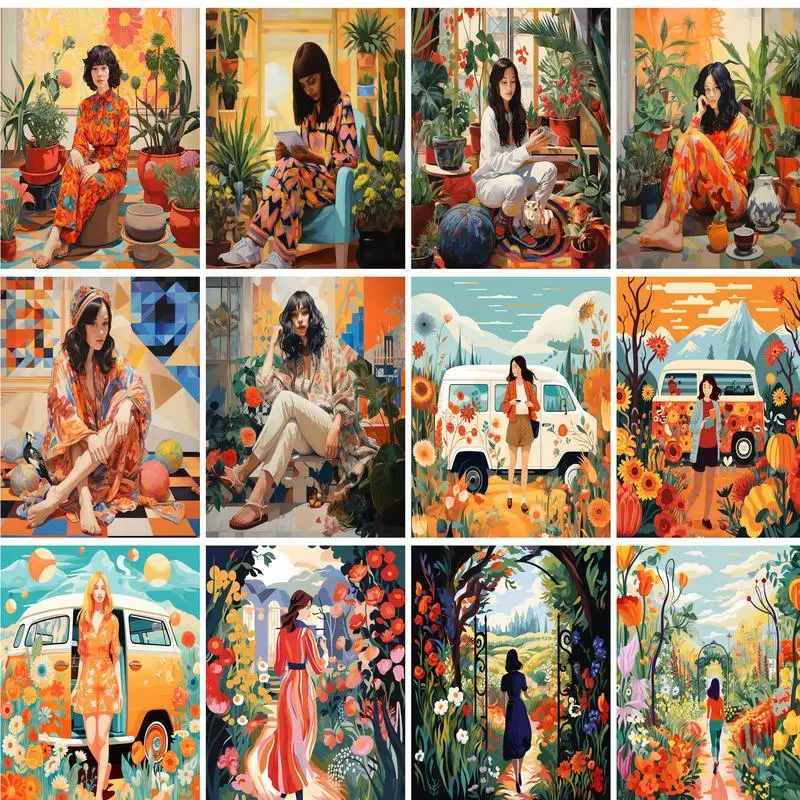 GATYZTORY 60x75cm Painting by numbers Acrylic paints Picture Paint Abstract Women Paint for painting Adults crafts Unique Gift
GATYZTORY 60x75cm Painting by numbers Acrylic paints Picture Paint Abstract Women Paint for painting Adults crafts Unique Gift
