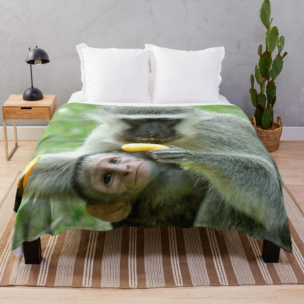 GROWNUPS ALWAYS GETS THE BEST - Vervet Monkey, (CERCOPITHECUS PYGERYTHRUS) Throw Blanket Decorative Sofa Blankets
GROWNUPS ALWAYS GETS THE BEST - Vervet Monkey, (CERCOPITHECUS PYGERYTHRUS) Throw Blanket Decorative Sofa Blankets