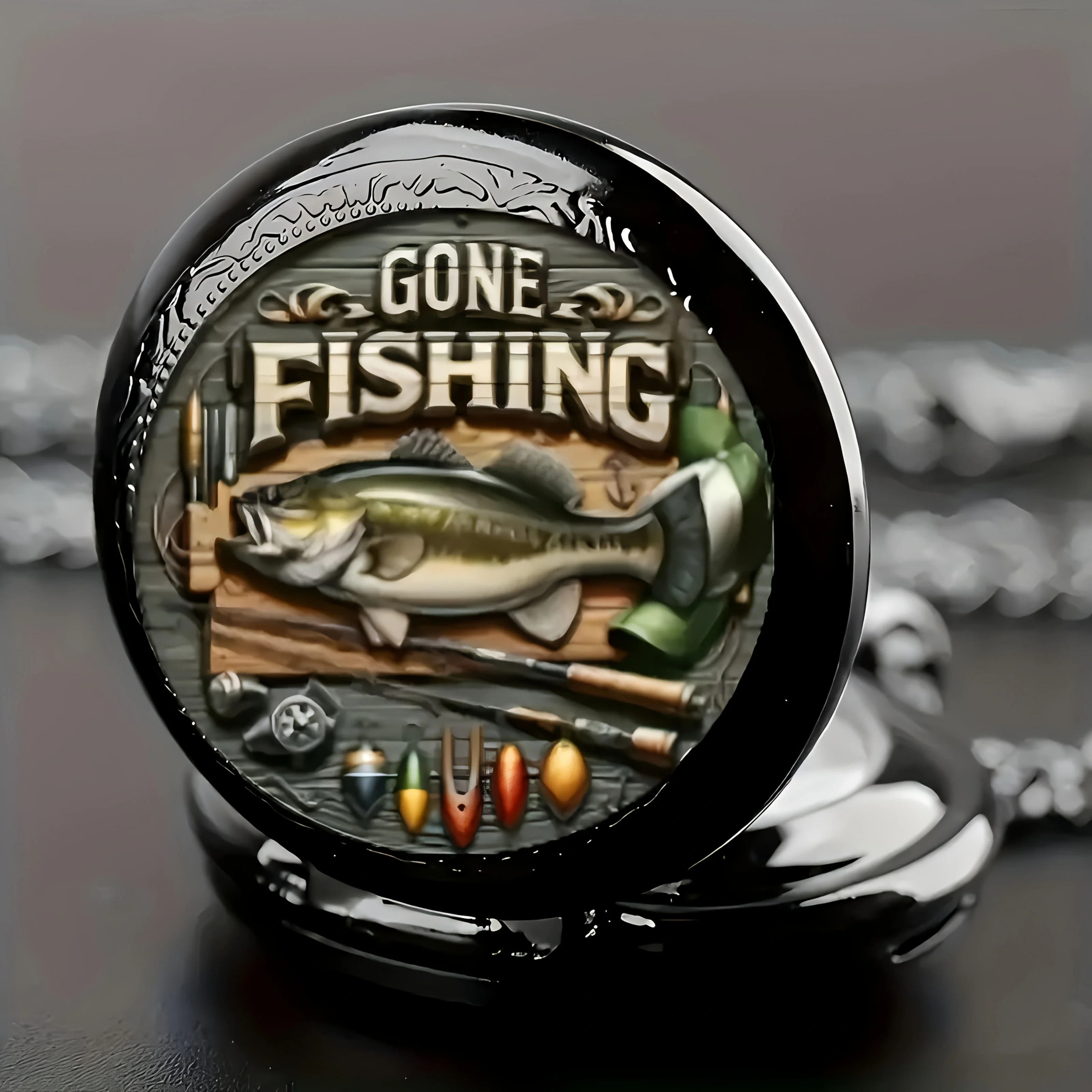 1pc exquisite design trendy color lure fishing pocket watch quartz watch hanging watch gift fashionable necklace watch
1pc exquisite design trendy color lure fishing pocket watch quartz watch hanging watch gift fashionable necklace watch