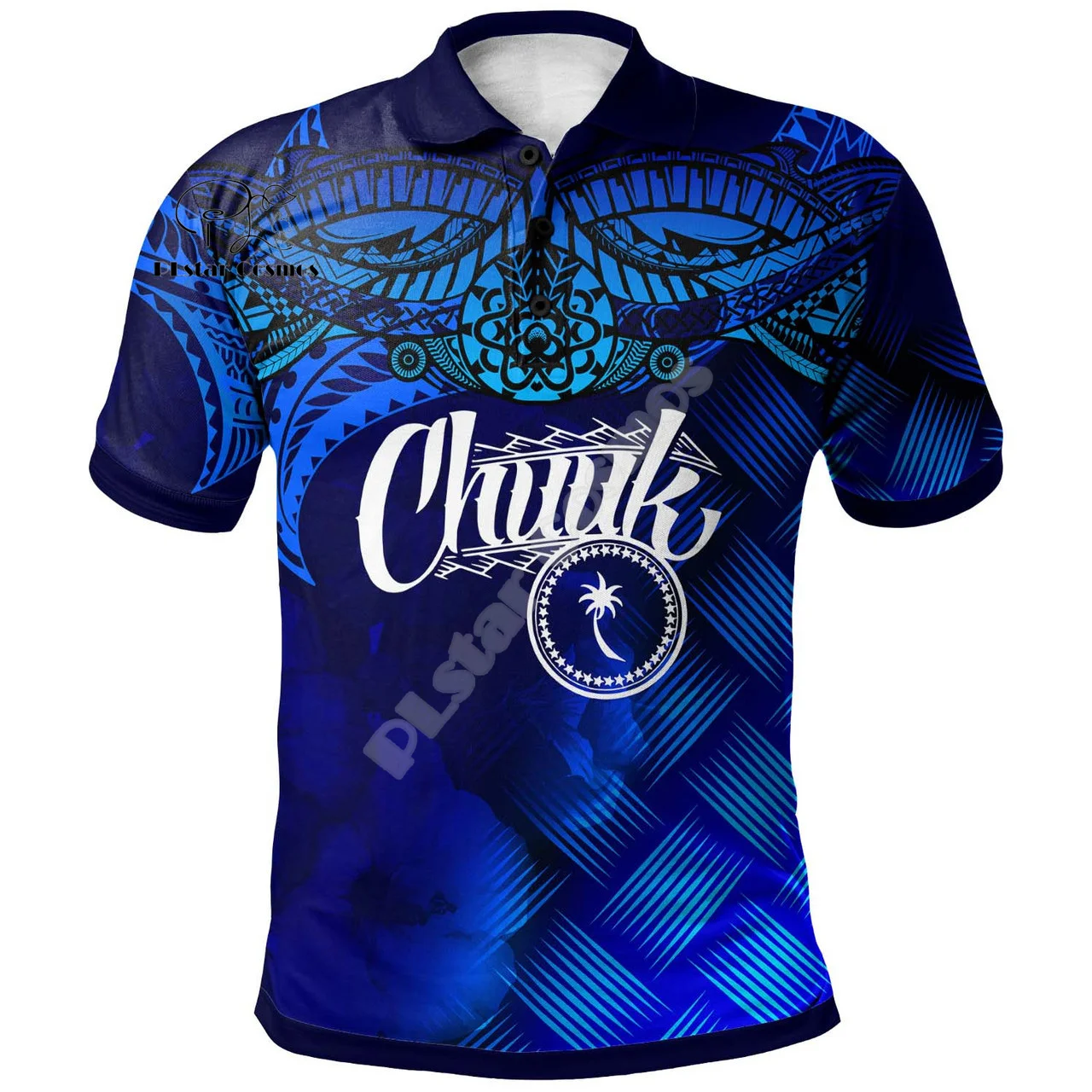 Chuuk Micronesian Island Country Flag Tattoo Culture Tribe Retro 3DPrint Summer Casual Funny Harajuku Short Sleeve Polo Shirts B
Chuuk Micronesian Island Country Flag Tattoo Culture Tribe Retro 3DPrint Summer Casual Funny Harajuku Short Sleeve Polo Shirts B