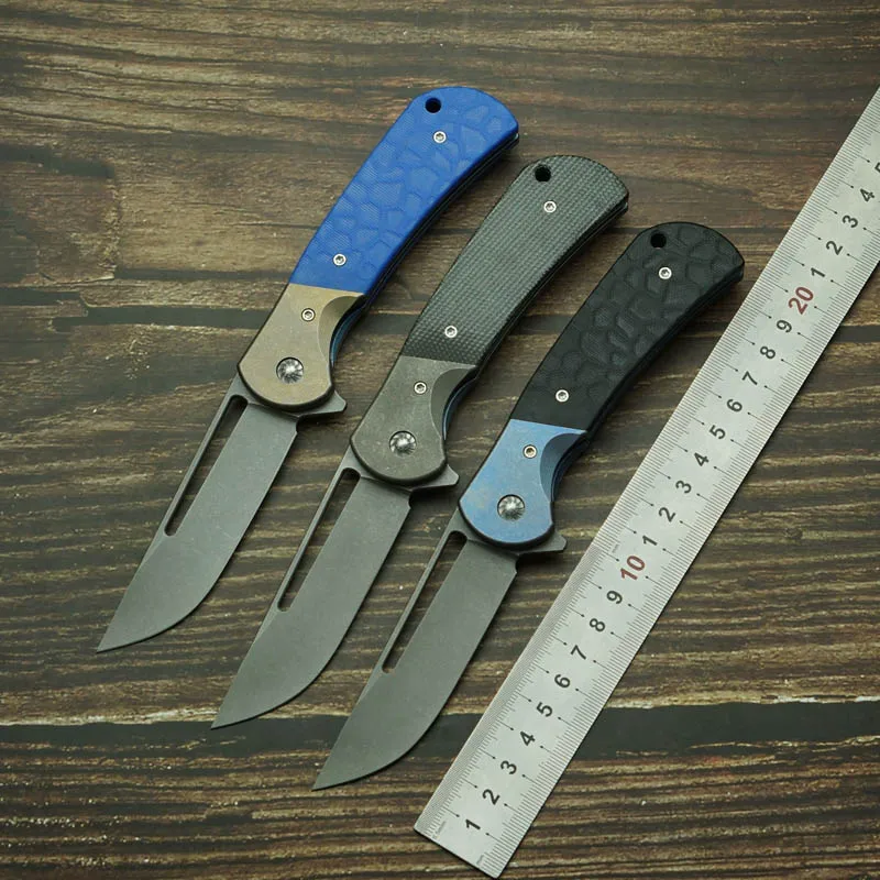LEMIFSHE New Rattlesnake F10 Real S35VN Blade G10 Handle Folding Knife Outdoor Camping Hunting Kitchen Survival EDC Tool
LEMIFSHE New Rattlesnake F10 Real S35VN Blade G10 Handle Folding Knife Outdoor Camping Hunting Kitchen Survival EDC Tool