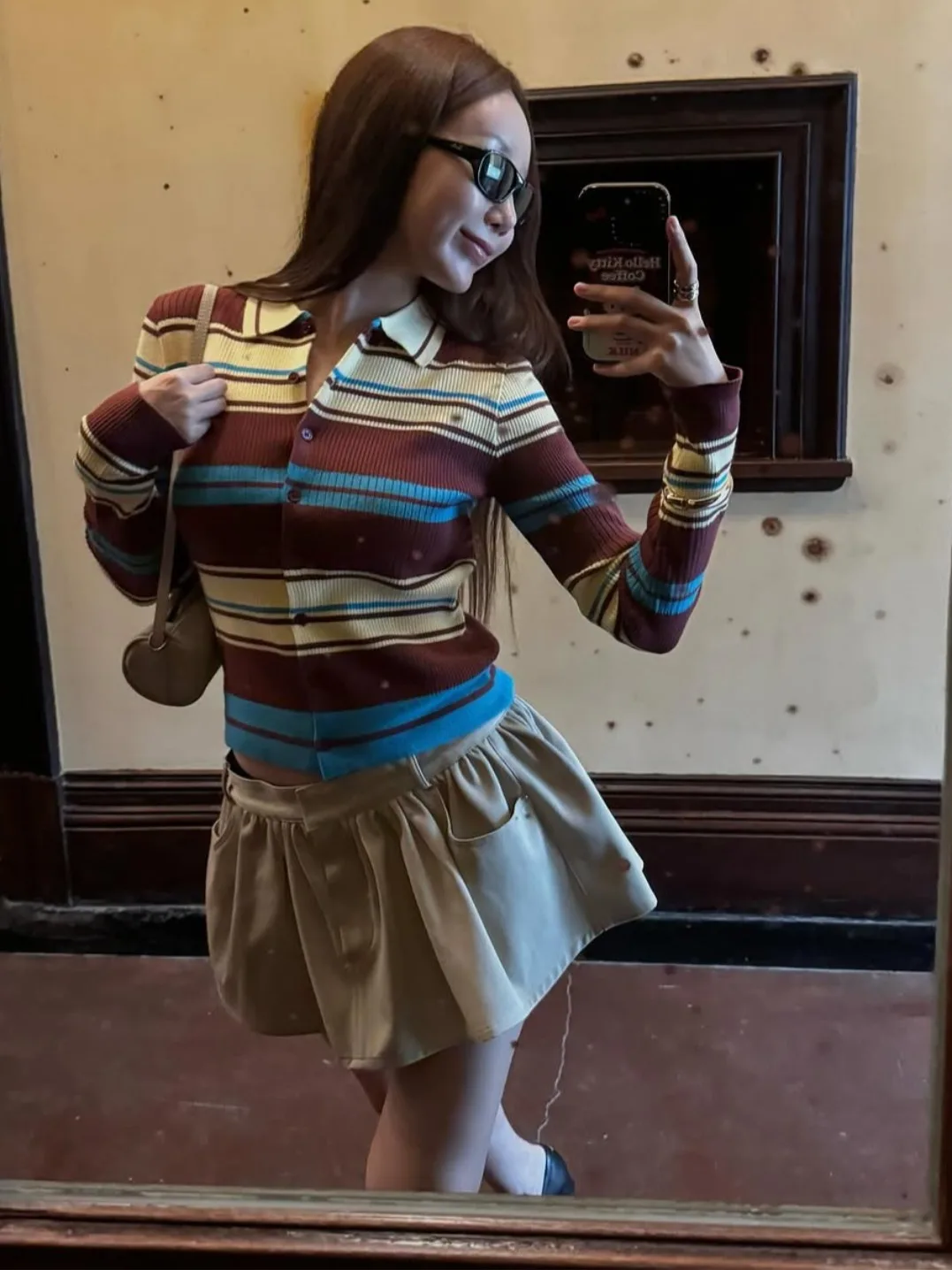 Chic Vintage Slimming Long Sve Knitted Open Cardigan Top Stripes Faionable Autumn New Arrival Women's Sweater
Chic Vintage Slimming Long Sve Knitted Open Cardigan Top Stripes Faionable Autumn New Arrival Women's Sweater