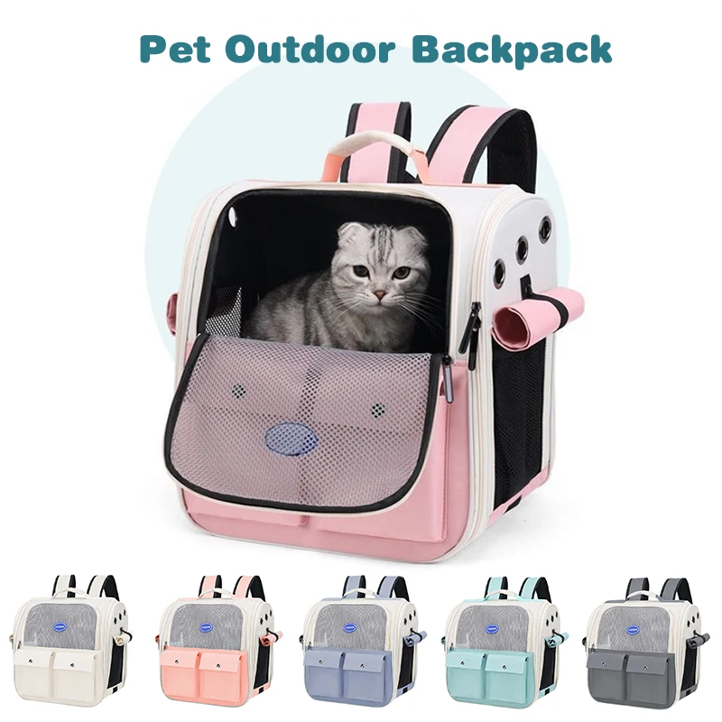 Pet Carrier Backpack for Cats Dogs Large Capacity Breathable Foldable Travel Backpack Adjustable Strap for Outdoor Hiking Travel
Pet Carrier Backpack for Cats Dogs Large Capacity Breathable Foldable Travel Backpack Adjustable Strap for Outdoor Hiking Travel