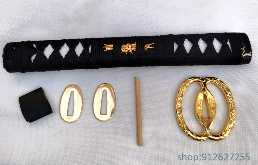 26 см Tsuka сплав золото tsuba наборы медная сепа хабаки бамбуковый гвоздь для японского меча катана меч
26 см Tsuka сплав золото tsuba наборы медная сепа хабаки бамбуковый гвоздь для японского меча катана меч