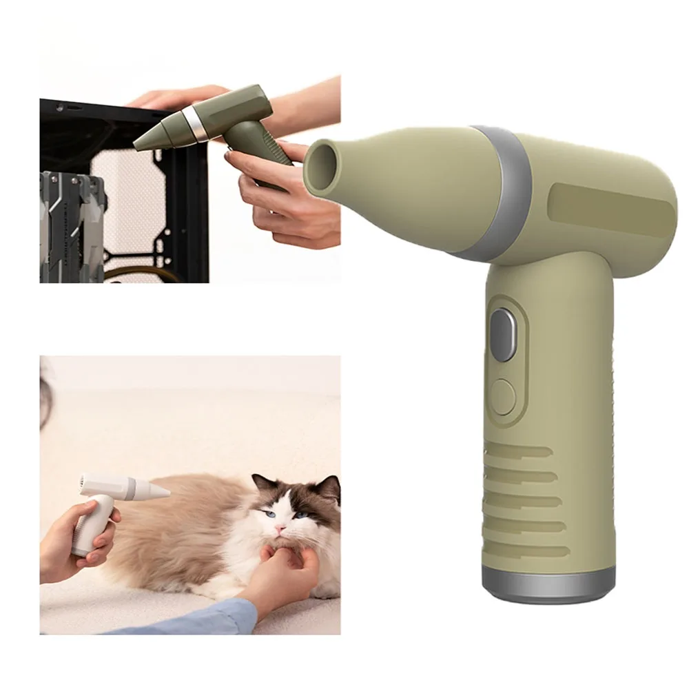 Mini Household Cleaning Machine 1100mAh Electric Turbo Blower Fan Type-C Rechargeable Air Duster Cleaner Household Cleaning Tool
Mini Household Cleaning Machine 1100mAh Electric Turbo Blower Fan Type-C Rechargeable Air Duster Cleaner Household Cleaning Tool