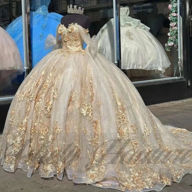 Customized High Quality Mexican Women Birthday Party Dress For Special Occasion 3D Flower Lace Up Sweet 16 Quinceanera Vestidos
Customized High Quality Mexican Women Birthday Party Dress For Special Occasion 3D Flower Lace Up Sweet 16 Quinceanera Vestidos