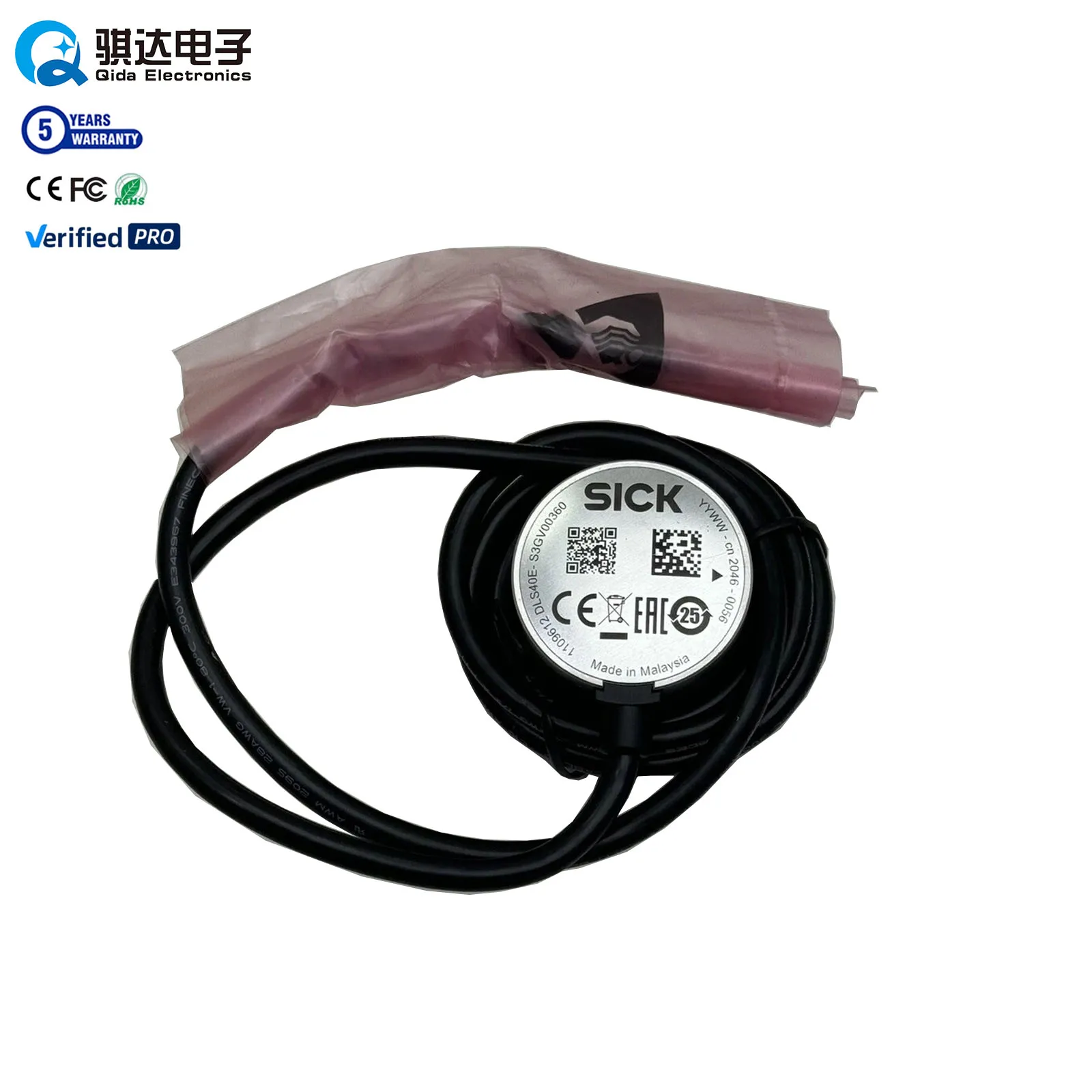 Новый оригинальный поворотный энкодер Sick DLS40E-S3GV00360, инкрементальный Ualim 7/30 В постоянного тока, 100 кВт/версия, IP65 на складе
Новый оригинальный поворотный энкодер Sick DLS40E-S3GV00360, инкрементальный Ualim 7/30 В постоянного тока, 100 кВт/версия, IP65 на складе