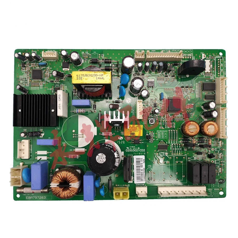 EBR79728315 Оригинальная плата управления инвертором материнской платы для холодильника LG
EBR79728315 Оригинальная плата управления инвертором материнской платы для холодильника LG