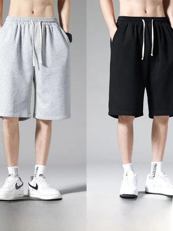 Men's Summer Sporty Loose Fit Thin Cotton Shorts Knee-Length Casual Pants Straight Leg Breathable Comfortable Non-Folding
Men's Summer Sporty Loose Fit Thin Cotton Shorts Knee-Length Casual Pants Straight Leg Breathable Comfortable Non-Folding