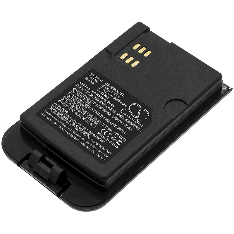 Li-ion Satellite Phone Battery for Inmarsat, 3.7V, 3000mAh, Compatible Models: Isatphone 2
Li-ion Satellite Phone Battery for Inmarsat, 3.7V, 3000mAh, Compatible Models: Isatphone 2