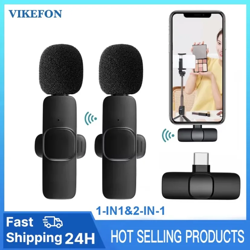 2025 Microphone Wireless Lavalier Microphone for Live Streaming/TikTok Facebook Live Noise Reduction Mic For iPhone/Android
2025 Microphone Wireless Lavalier Microphone for Live Streaming/TikTok Facebook Live Noise Reduction Mic For iPhone/Android