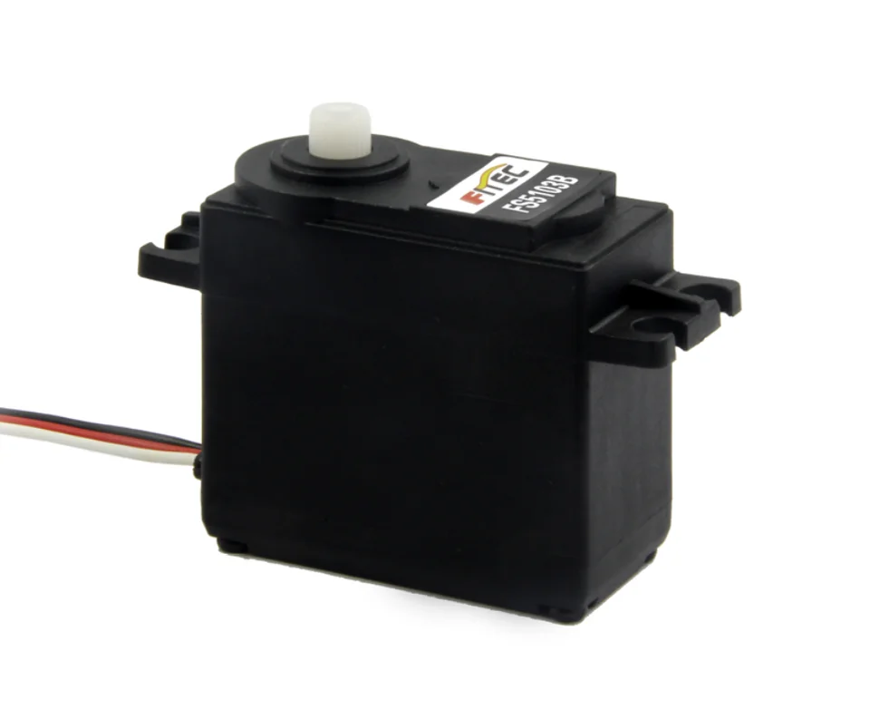 Feetech FS5103B аналоговый радиоуправляемый серводвигатель 3,2 кг 6 кг крутящий момент пластиковый материал для образовательных игрушек-роботов 
Feetech FS5103B аналоговый радиоуправляемый серводвигатель 3,2 кг 6 кг крутящий момент пластиковый материал для образовательных игрушек-роботов