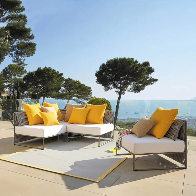 Outdoor Table and Chair Woven Belt Chair Combination Villa Waterproof Sunscreen 5-piece Furniture
Outdoor Table and Chair Woven Belt Chair Combination Villa Waterproof Sunscreen 5-piece Furniture