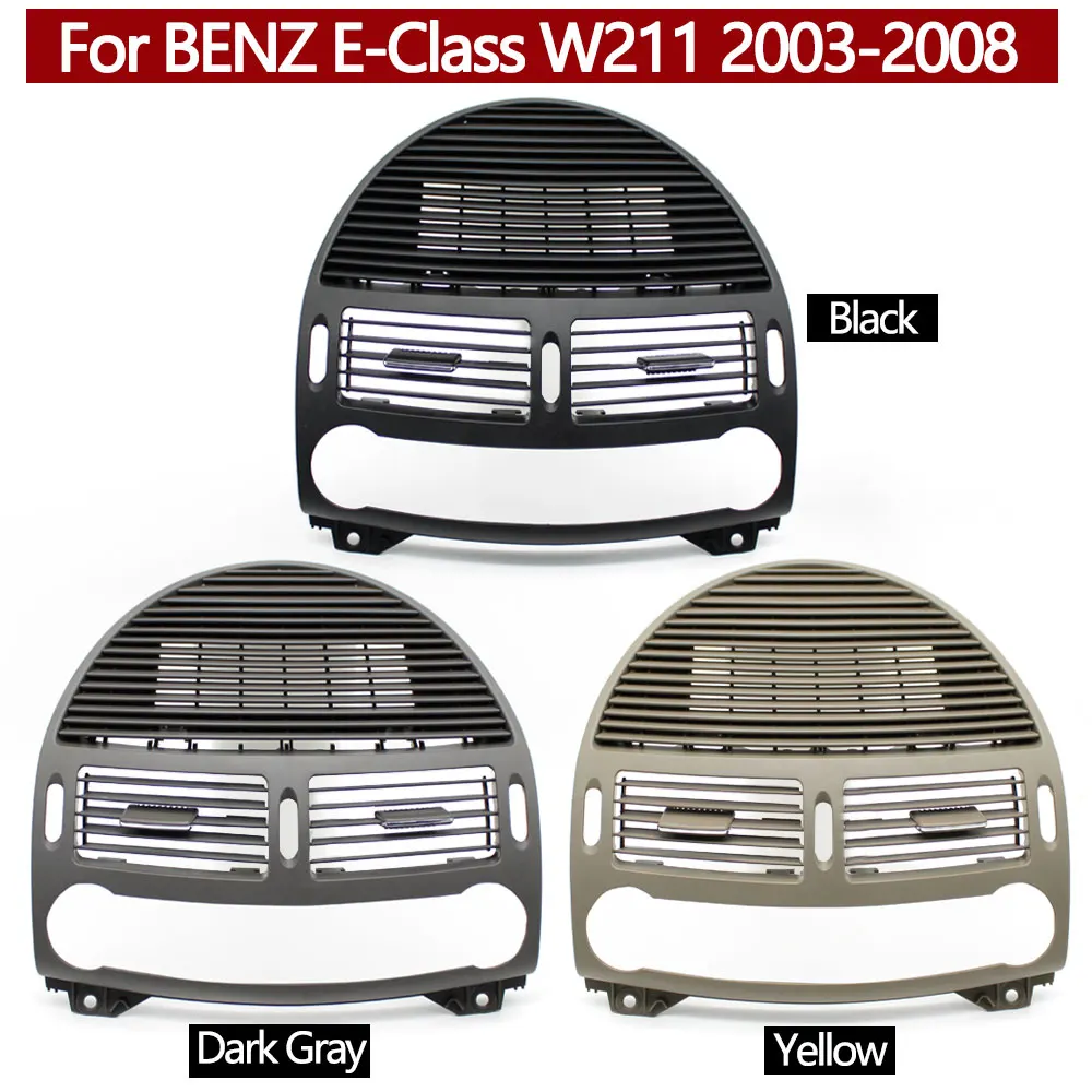 W211 Car Front Dashboard Central AC Vent Air Vent Grille Outlet Panel Cover For Mercedes Benz E Class 2003-2008 21183000547241
W211 Car Front Dashboard Central AC Vent Air Vent Grille Outlet Panel Cover For Mercedes Benz E Class 2003-2008 21183000547241