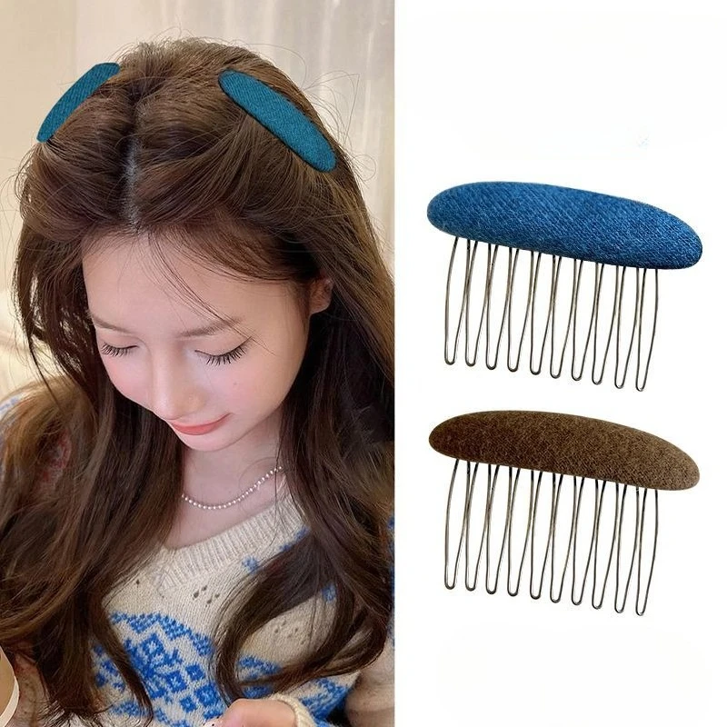 Oval Plush Hair Comb Clip Bangs Broken Hair Insert Comb Clip Korean Fashion Versatile Hair Side Clip Women Girls Accessories New
Oval Plush Hair Comb Clip Bangs Broken Hair Insert Comb Clip Korean Fashion Versatile Hair Side Clip Women Girls Accessories New