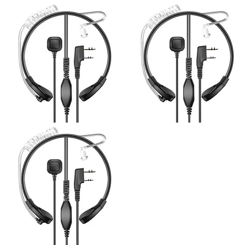 FFYY-3X Intercom Throat Microphone Headset Throat Vibration For Baofeng BF-UV5R 888S 82 Throat-Controlled Air Duct Headset
FFYY-3X Intercom Throat Microphone Headset Throat Vibration For Baofeng BF-UV5R 888S 82 Throat-Controlled Air Duct Headset