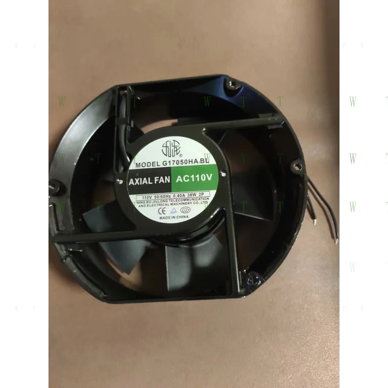 H 1 PCS JIU LONG AXIAL FAN Fan G17050HA1BL 17050 17CM AC 110V 38W 2 WIRE
H 1 PCS JIU LONG AXIAL FAN Fan G17050HA1BL 17050 17CM AC 110V 38W 2 WIRE
