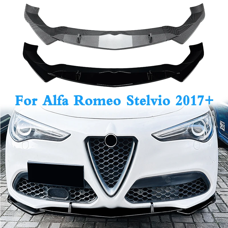 Car Front Bumper Lip Splitter Diffuser Body Kits Spoiler Bumper Guard Accessories For Alfa Romeo Stelvio 2017+
Car Front Bumper Lip Splitter Diffuser Body Kits Spoiler Bumper Guard Accessories For Alfa Romeo Stelvio 2017+