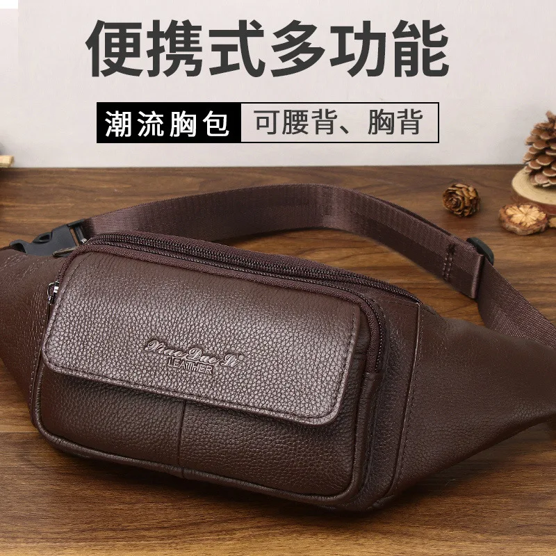 Men's leather crossbody cowhide mobile phone fanny pack large capacity work waist satchel retro casual fashion simple versatile
Men's leather crossbody cowhide mobile phone fanny pack large capacity work waist satchel retro casual fashion simple versatile