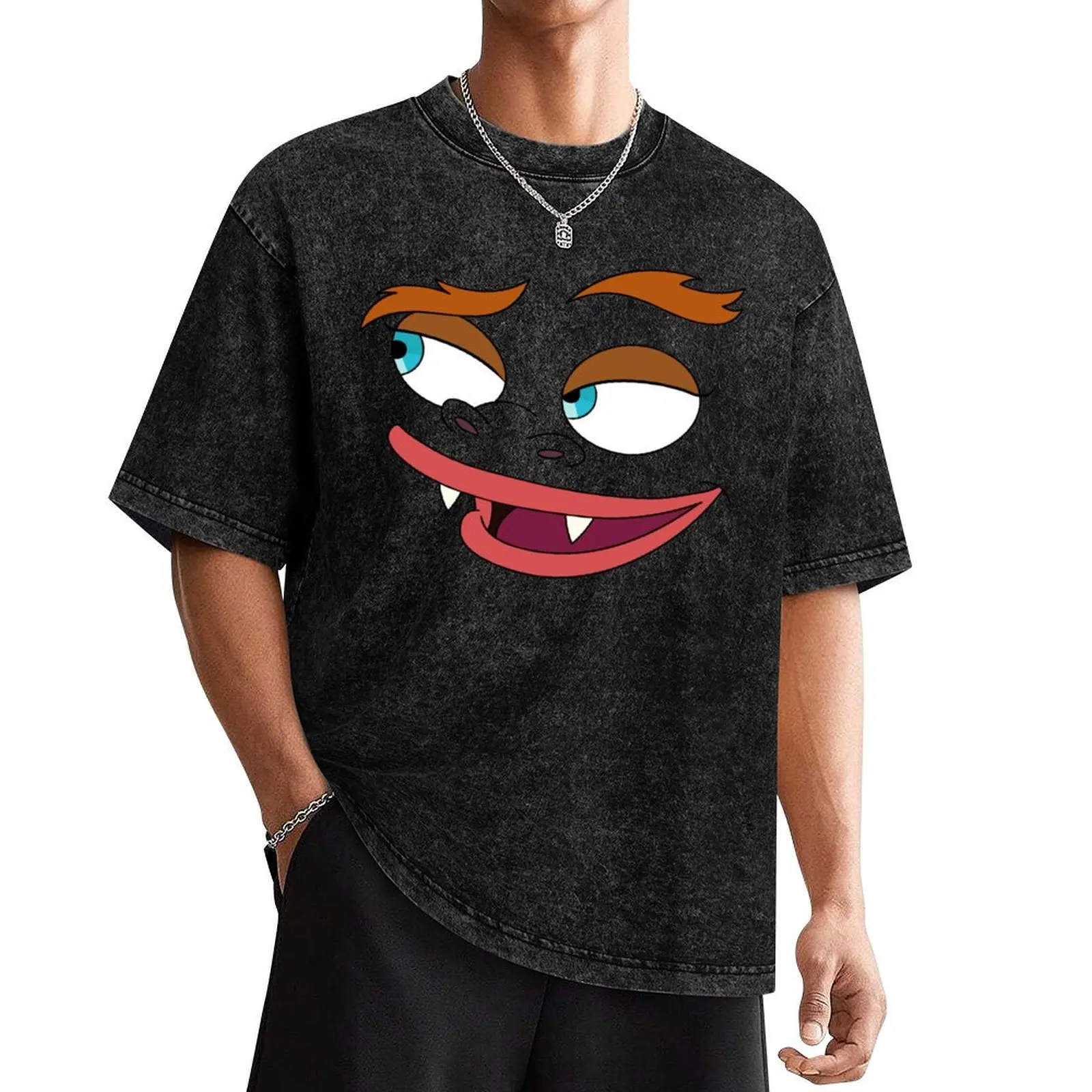 Connie Face Hormones Monster Illustration Big Mouth T-Shirt valentines boutique clothes plus size tops man t shirt men clothing
Connie Face Hormones Monster Illustration Big Mouth T-Shirt valentines boutique clothes plus size tops man t shirt men clothing