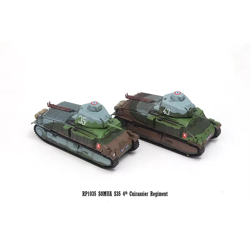 1/72 Scale Somua S35 Medium Tank RP1035 Simulation Plastic Model Static Display Collectible Toy Gift Souvenir Decoration
1/72 Scale Somua S35 Medium Tank RP1035 Simulation Plastic Model Static Display Collectible Toy Gift Souvenir Decoration