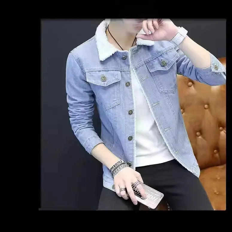 Зимнее джинсовое платье Thiened Fce на подкладке, мужское молодежное корейское хлопковое пальто большого размера, длинная облегающая верхняя одежда Sve
Зимнее джинсовое платье Thiened Fce на подкладке, мужское молодежное корейское хлопковое пальто большого размера, длинная облегающая верхняя одежда Sve