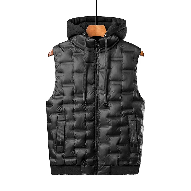 Winter Mens Warm Jacket Sleeveless Vest Man Cotton Thicken Warm Vest Hooded Coats Men Windbreaker Padded Waistcoats Clothing 8XL
Winter Mens Warm Jacket Sleeveless Vest Man Cotton Thicken Warm Vest Hooded Coats Men Windbreaker Padded Waistcoats Clothing 8XL