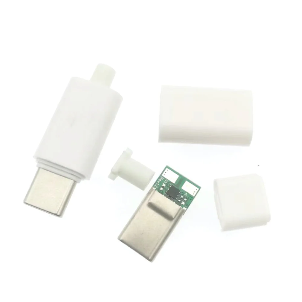 PD240W fast charging 5A 20V 16P dual Type C DIY Solder Plug Connector Socket PC Board Cable Accessories Suitable for laptops
PD240W fast charging 5A 20V 16P dual Type C DIY Solder Plug Connector Socket PC Board Cable Accessories Suitable for laptops