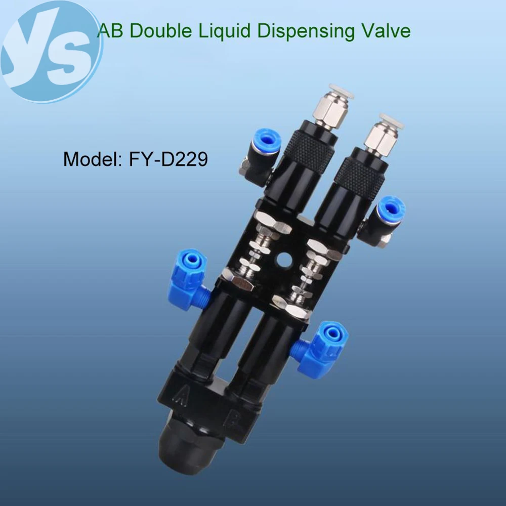 Hot Sale High precision AB Double Liquid Dispensing Valve Suction Type Large Flow Silicone Dispensing Valve
Hot Sale High precision AB Double Liquid Dispensing Valve Suction Type Large Flow Silicone Dispensing Valve