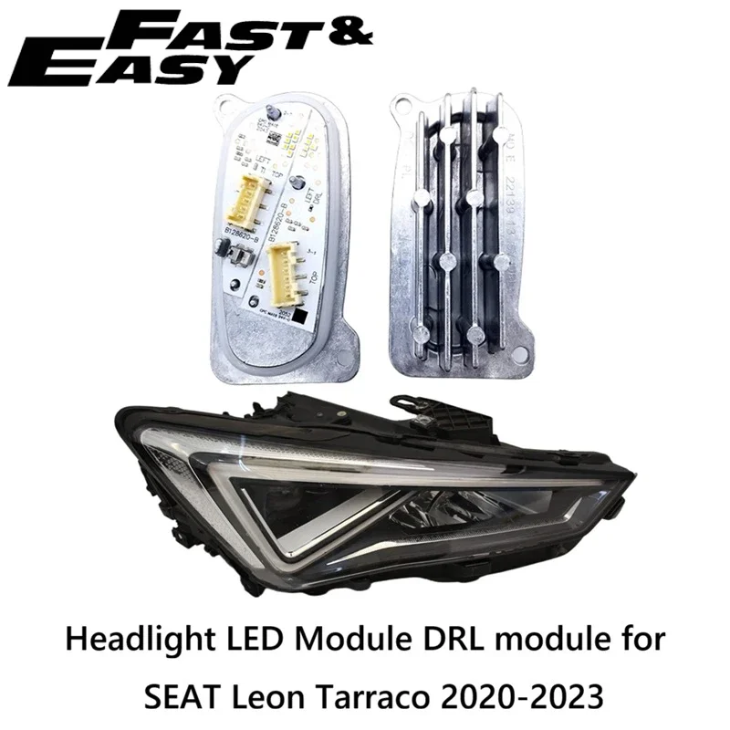 Aftermarket new 5FJ941475 5FJ941476 LED Turn Signal Light running Light DRL module for SEAT Leon Tarraco 2020-2023
Aftermarket new 5FJ941475 5FJ941476 LED Turn Signal Light running Light DRL module for SEAT Leon Tarraco 2020-2023