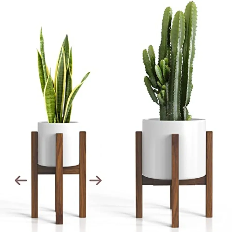 Mid Century Plant Stand - Solid Wood Item Stand Handmade with Acacia - Fits Medium and Large Pots Sizes 8 to 12 inches Not Incl
Mid Century Plant Stand - Solid Wood Item Stand Handmade with Acacia - Fits Medium and Large Pots Sizes 8 to 12 inches Not Incl