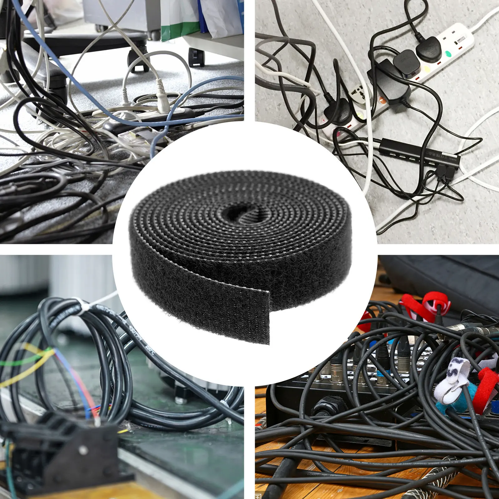 Самоклеящаяся многоразовая лента для кабелей с застежкой-липучкой для кабелей колонок, гитар, компьютеров, микрофонов, организации проводов на рабочем столе
Самоклеящаяся многоразовая лента для кабелей с застежкой-липучкой для кабелей колонок, гитар, компьютеров, микрофонов, организации проводов на рабочем столе