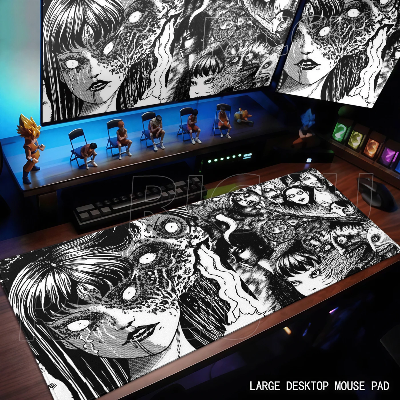 Black And White Mouse Pad XXL HD Anime Girls Desk Pad Extended Gaming PC Keyboard Mats Large Gamer Collage Horror Anime Mousepad
Black And White Mouse Pad XXL HD Anime Girls Desk Pad Extended Gaming PC Keyboard Mats Large Gamer Collage Horror Anime Mousepad