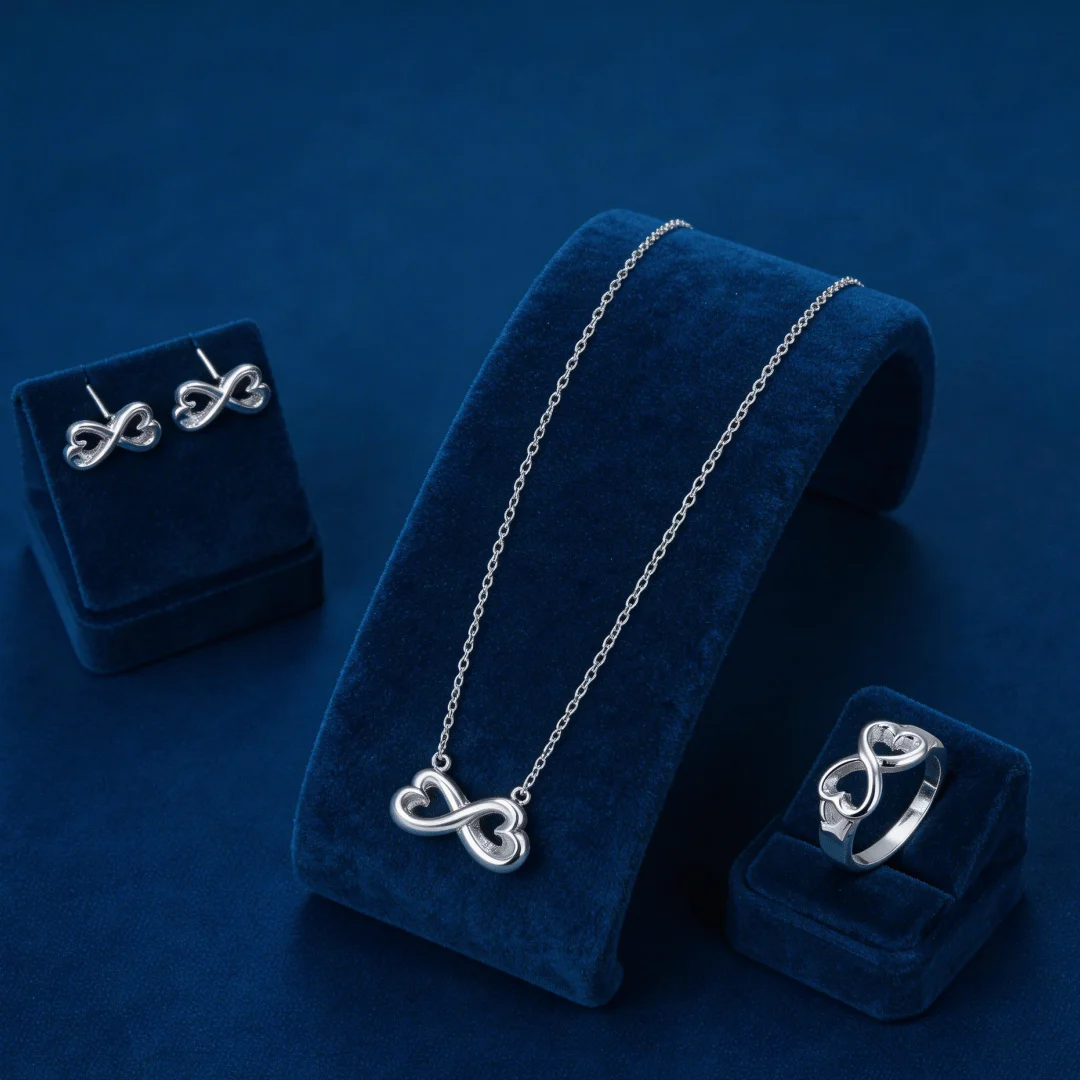 New luxury fashion jewelry set Holiday gift 925 sterling Silver custom ring necklace earrings for women wedding party
New luxury fashion jewelry set Holiday gift 925 sterling Silver custom ring necklace earrings for women wedding party