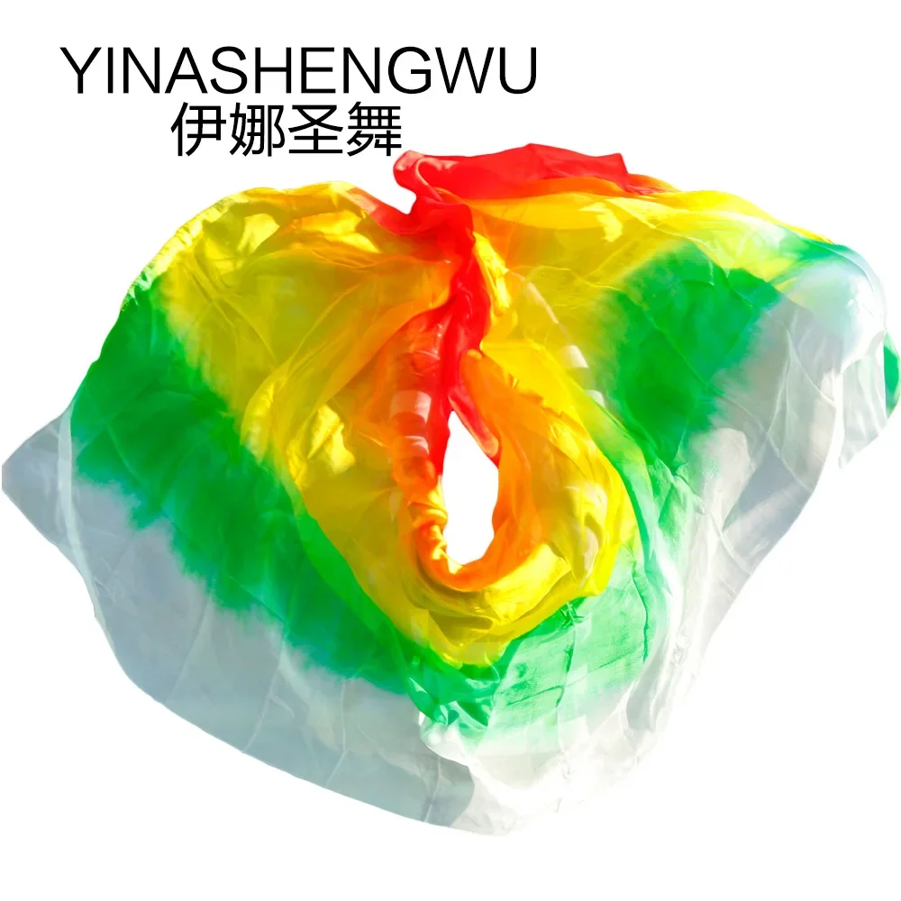 New 100% Silk Belly Dance Veils Belly Dance Practice Performance Silk Veils red+orange+yellow+green+white
New 100% Silk Belly Dance Veils Belly Dance Practice Performance Silk Veils red+orange+yellow+green+white