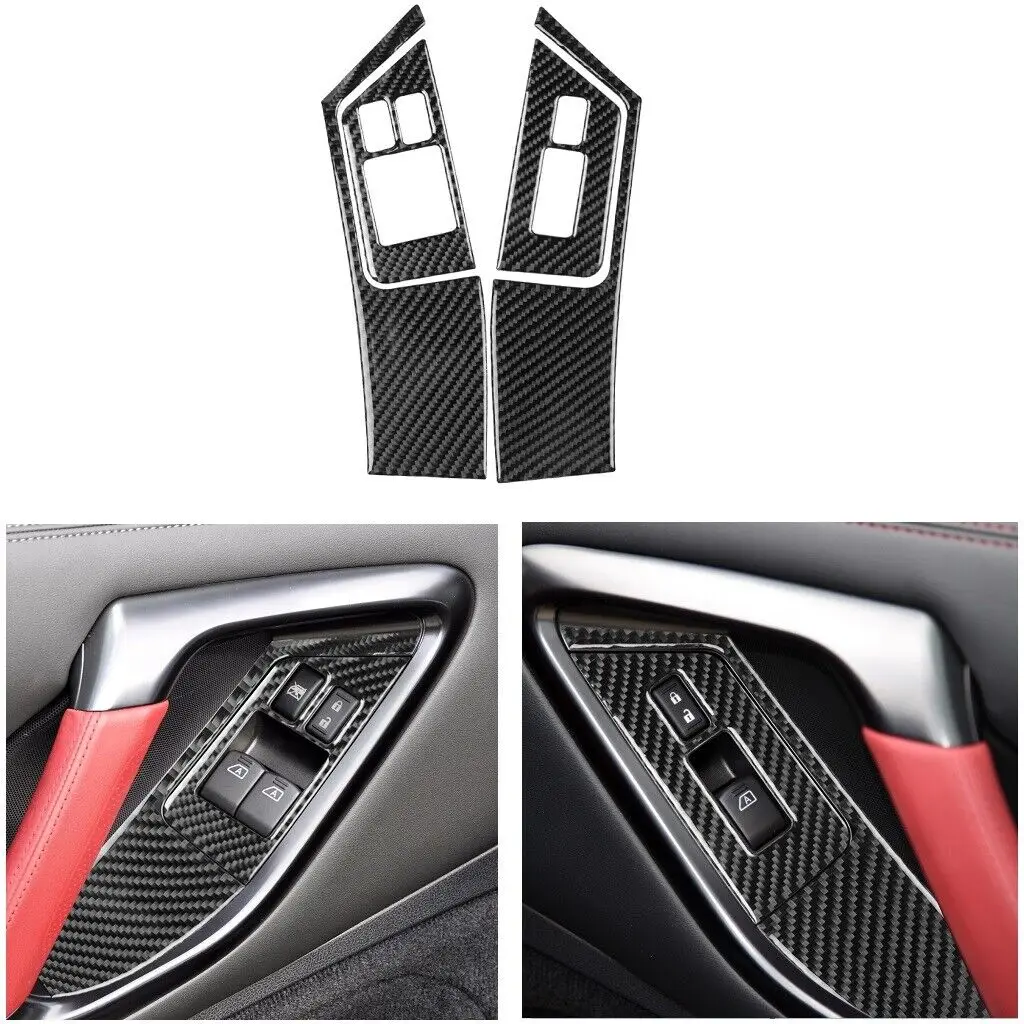 4Pcs Carbon Fiber Car Door Window Switch Panel Cover Trim Fit For Nissan R35 GTR
4Pcs Carbon Fiber Car Door Window Switch Panel Cover Trim Fit For Nissan R35 GTR