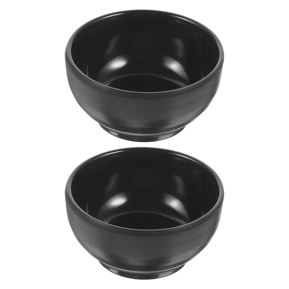 2pcs Black Seasoning Bowls Dipping Sauce Dish Small Round Trays Hot Pot Restaurant Stable Design Safe Material Smooth Surface
2pcs Black Seasoning Bowls Dipping Sauce Dish Small Round Trays Hot Pot Restaurant Stable Design Safe Material Smooth Surface