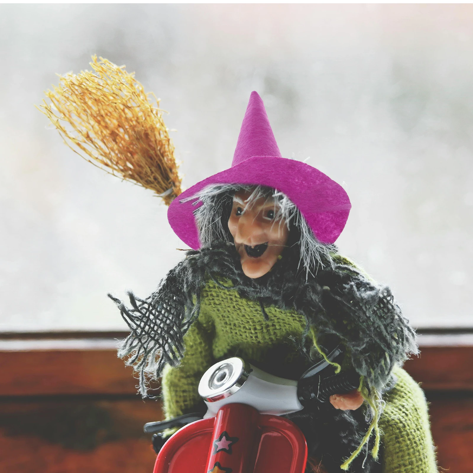 6 Pcs Halloween Witch Hat Headdress Diy Craft Hats Gift Cosplay Witchs Costume Felt Cloth Party Decoration Funny
6 Pcs Halloween Witch Hat Headdress Diy Craft Hats Gift Cosplay Witchs Costume Felt Cloth Party Decoration Funny