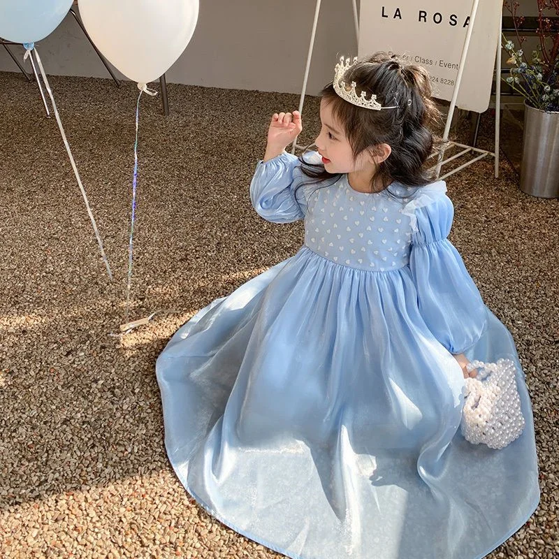 Girl Dress Kids Baby Party Birthday Evening Gown Cotton 2024 Blue Spring Autumn Outfits Toddler Beach Flower Girl Dress Children
Girl Dress Kids Baby Party Birthday Evening Gown Cotton 2024 Blue Spring Autumn Outfits Toddler Beach Flower Girl Dress Children