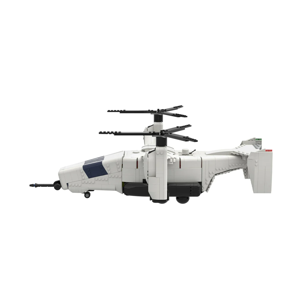 MOC Futuristic Mulitrole Aerial Vehicle Bricks FMAV CONCEPT Mulitrole Aerial Vehicle Building Blocks Model Assembly Toys Gifts
MOC Futuristic Mulitrole Aerial Vehicle Bricks FMAV CONCEPT Mulitrole Aerial Vehicle Building Blocks Model Assembly Toys Gifts