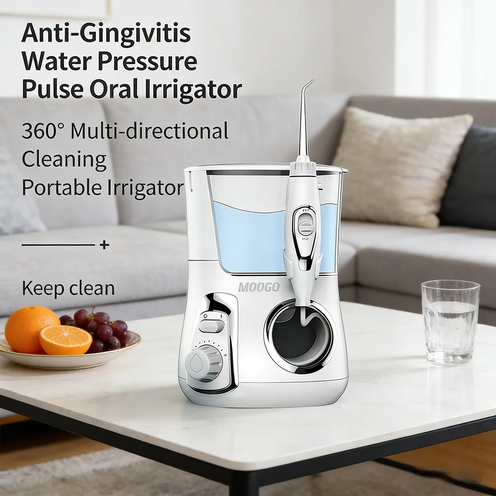 10 Modes Professional Dental Irrigator, 800ML Large Tank Countertop Water Flosser, Household Oral Care Tool for Fresh Breath
10 Modes Professional Dental Irrigator, 800ML Large Tank Countertop Water Flosser, Household Oral Care Tool for Fresh Breath