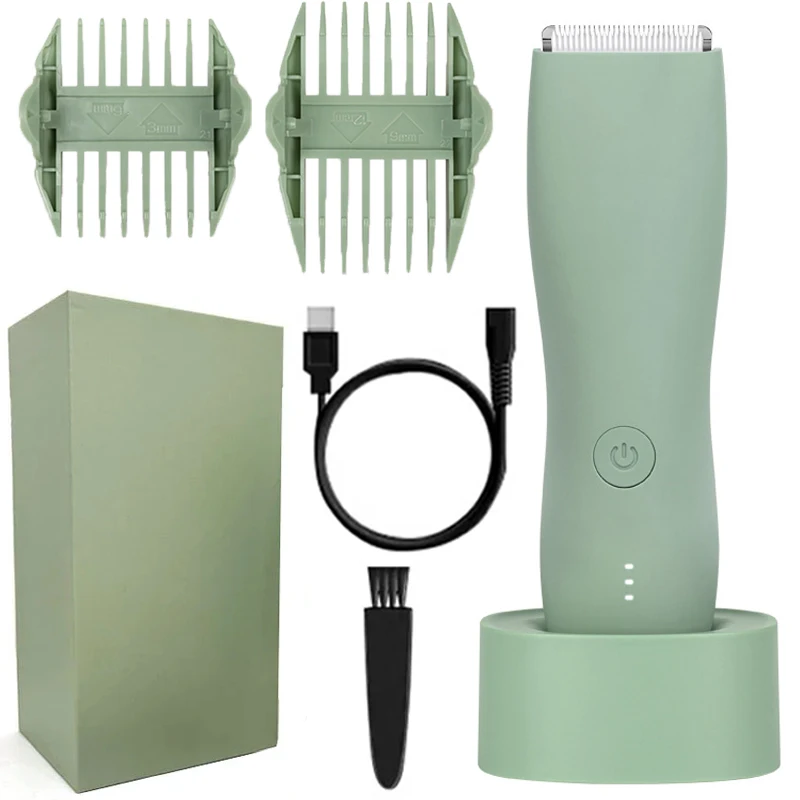 Body Hair Trimmer for Men Balls Waterproof Green Electric Shaver Trimmer Machine for Man Shaving Groin Trimmers Sensitive Areas
Body Hair Trimmer for Men Balls Waterproof Green Electric Shaver Trimmer Machine for Man Shaving Groin Trimmers Sensitive Areas