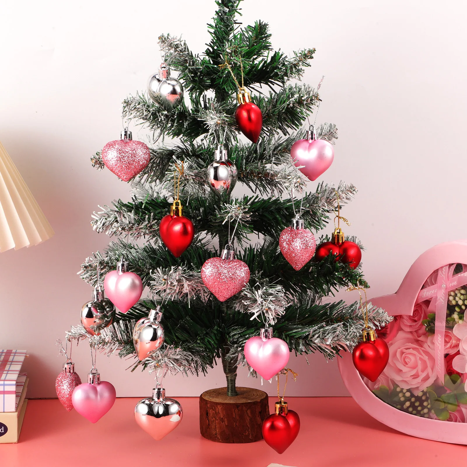 48 Pcs Shaped Ball naments Plastic Valentine Wedding Decor Valentines Day Heart naments Hanging Christmas Tree Home
48 Pcs Shaped Ball naments Plastic Valentine Wedding Decor Valentines Day Heart naments Hanging Christmas Tree Home