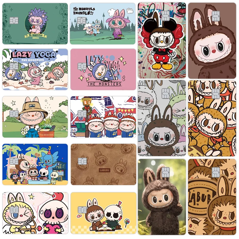 Kawaii Labubu Cartoon Credit Card Skin Stickers for Bank Card Bus Metro Card Cover Sticker Collect Handbook Kids Birthday Gift
Kawaii Labubu Cartoon Credit Card Skin Stickers for Bank Card Bus Metro Card Cover Sticker Collect Handbook Kids Birthday Gift