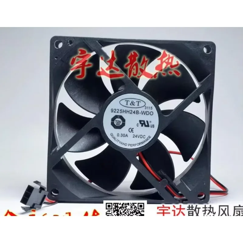 T&T 9225HH24B-WDO DC 24V 0.30A 90x90x25mm 2-Wire Server Cooling Fan
T&T 9225HH24B-WDO DC 24V 0.30A 90x90x25mm 2-Wire Server Cooling Fan